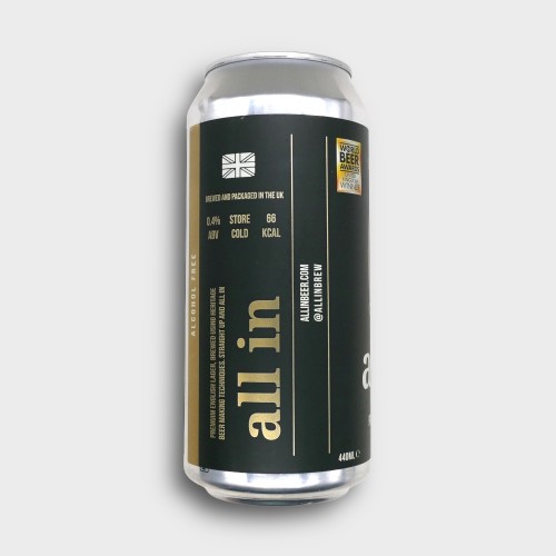 All In Alcohol Free Premium English Lager - 1 Can