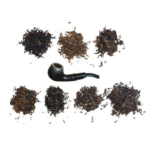 The Ultimate Ashton Pipe Tobacco Sampler - Navigator Pipe & 7 x 5g