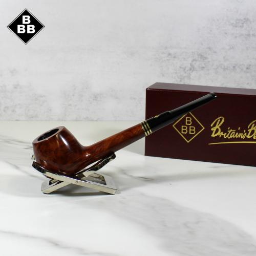 BBB Treble 714S Smooth Brown Straight Metal Filter Fishtail Pipe (BBB163)