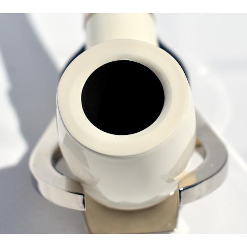 BigBen Phantom 410 White 9mm Filter Blue Stem Fishtail Pipe (BIG11)