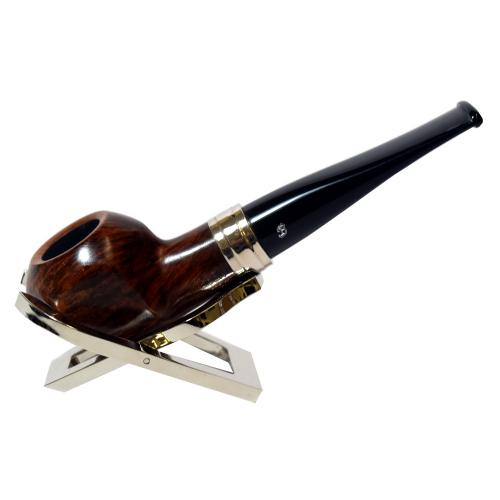 BigBen Phantom 495 Tan 9mm Filter Black Stem Fishtail Pipe (BIG38)