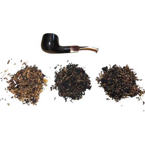 Bens Tobacco Favourites Pipe Tobacco Sampler - Extrapear AB Pipe & 3 x 10g