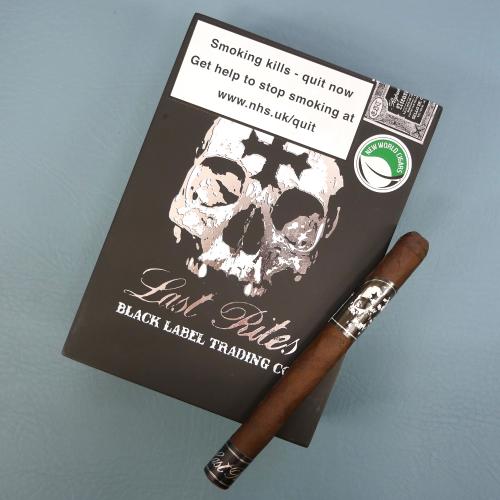 Black Label Trading Company Last Rites Petit Lancero Cigar - Box of 20 (END OF LINE)