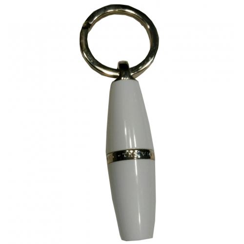 Dunhill White Spot Bullet Cigar Cutter Acrylic Pearl