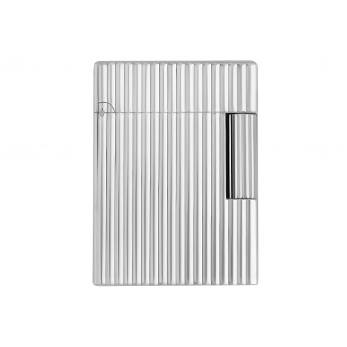 ST Dupont Lighter - Ligne 1 - Guilloche Silver