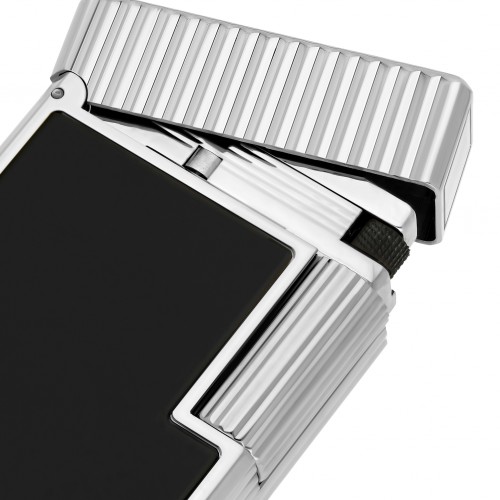 ST Dupont Lighter - Ligne 1 -  Lacquered Silver