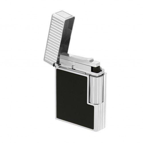 ST Dupont Lighter - Ligne 1 -  Lacquered Silver