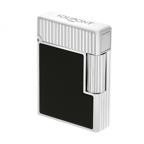 ST Dupont Lighter - Ligne 1 -  Lacquered Silver
