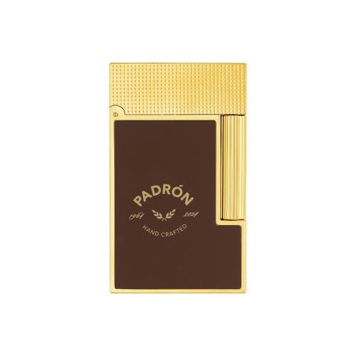 JANUARY SALE - ST Dupont Lighter - Ligne 2 - Padron 60th Anniversary Limited Edition Brown
