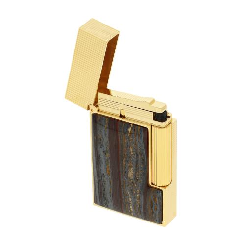 ST Dupont Lighter - Ligne 2 -  Haute Creation Stones of Fortune 2025 - Tigers Eye