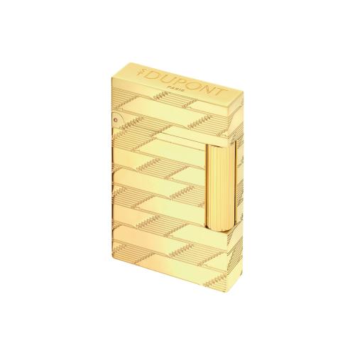 ST Dupont Lighter - Ligne 2 - Monogram 1872 Gold