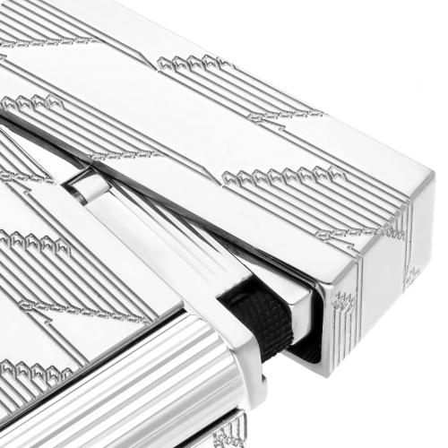 ST Dupont Lighter - Ligne 2 - Monogram 1872 Palladium