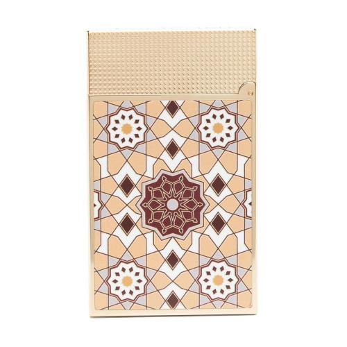 ST Dupont Lighter - Ligne 2 - Alhambra Yellow Gold