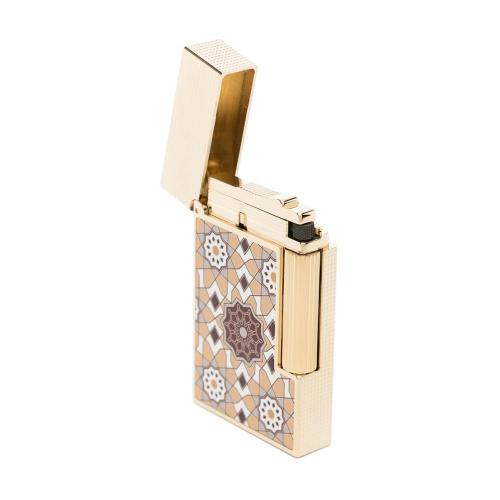 ST Dupont Lighter - Ligne 2 - Alhambra Yellow Gold