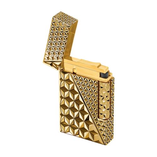 ST Dupont Lighter - Ligne 2 - Firehead X Gold