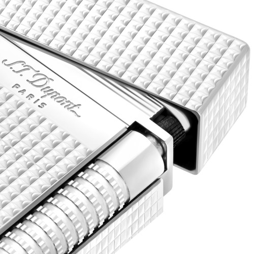 ST Dupont Lighter - Le Grand Cling - Diamond Head Goldsmith - Palladium