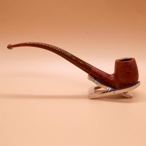 Chacom Berlingot Natural Smooth 1513 Semi Bent Metal Filter Pipe (CH662)