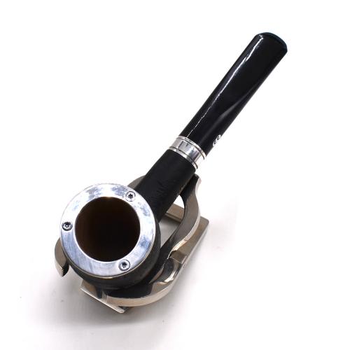 Chacom Baccara 186 Sandblast Straight 9mm Metal Filter Adapter Fishtail Pipe (CH764)