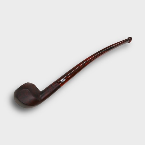 Chacom Berlingot Dark Smooth 1595 Semi Bent Metal Filter Pipe (CH822)