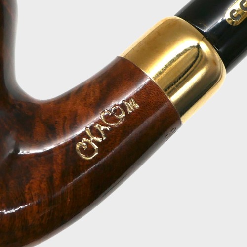 Chacom Churchill Long 808 Smooth Bent Metal Filter Fishtail Pipe (CH824)