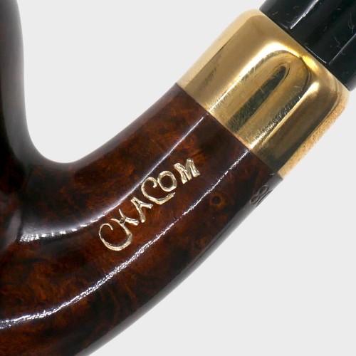 Chacom Churchill Long 808 Smooth Bent Metal Filter Fishtail Pipe (CH868)