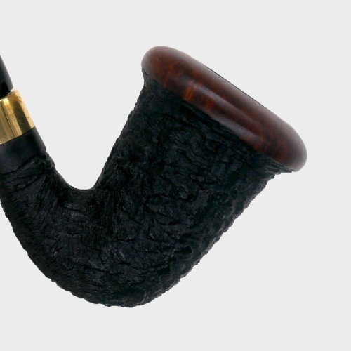 Chacom Calabash Churchwarden Rustic Fishtail Pipe (CH869)