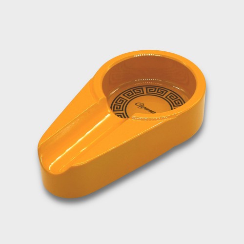 Cigarism Cigar Aluminium Ashtray - Yellow