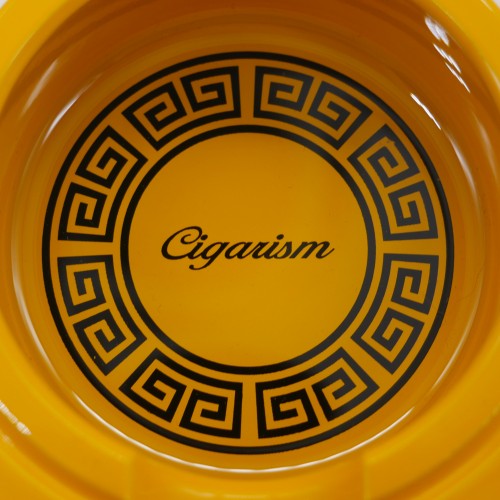 Cigarism Cigar Aluminium Ashtray - Yellow