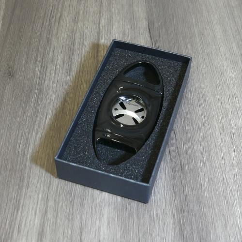 Cigarism Large Guillotine Cigar Cutter - Black - 60 Ring Gauge