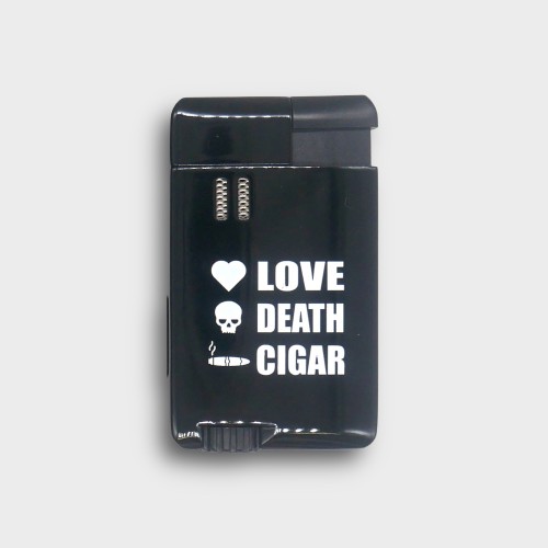 Cigarism Windproof Single Jet Flame Cigar Lighter - Skull