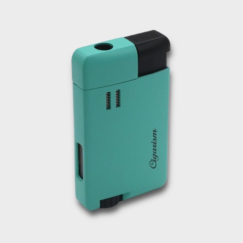 Cigarism Windproof Single Jet Flame Cigar Lighter - Green