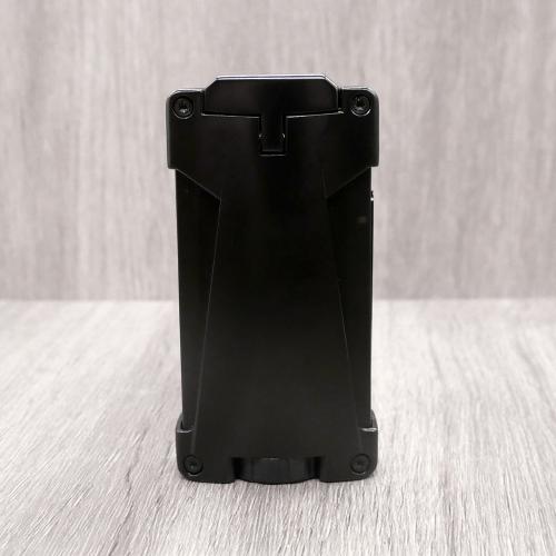 Cigarism Triple Jet Flame Cigar Lighter & Punch Cutter - Black