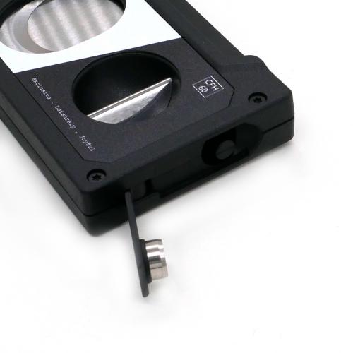 Cigarism Cassette Style 3 in 1 Cigar Cutter - Black
