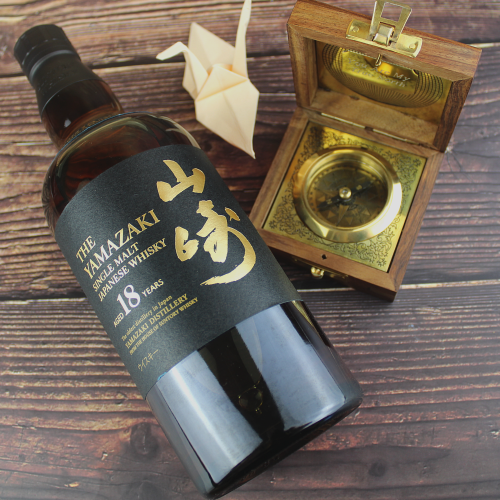 Yamazaki 18 Year Old Japanese Single Malt Whisky - 70cl 43%