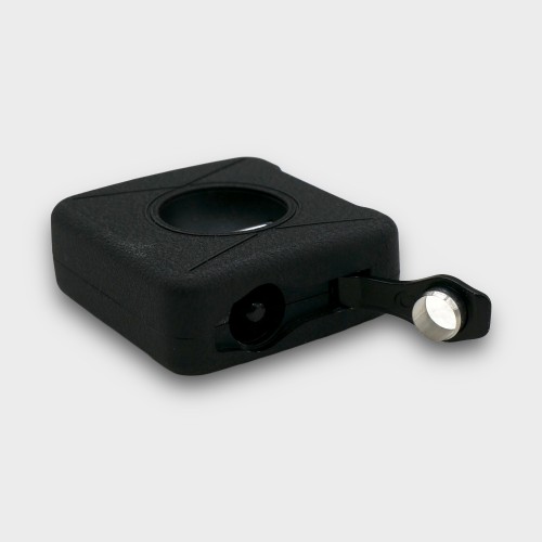 Angelo 3 in 1 V-Cutter, 8mm Punch & Twin Spike Cigar Pick - Black - 60 Ring Gauge