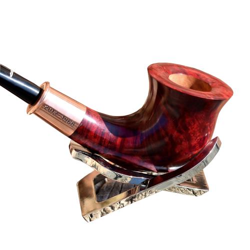 Caminetto 1968 Red Grain Fishtail Pipe (CA004) - End of Line
