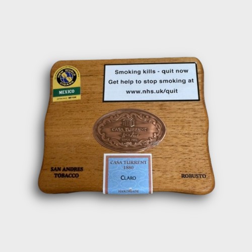 Casa Turrent 1880 Claro Short Robusto Cigar - Box of 10
