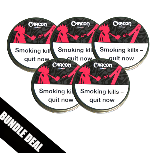 Bundle Deal - Chacom No 1 Pipe Tobacco 5 x 50g Tin
