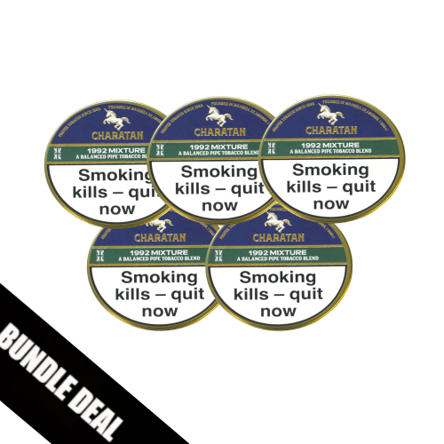 BUNDLE DEAL - Charatan 1992 Mixture Pipe Tobacco - 5 x 50g Tin