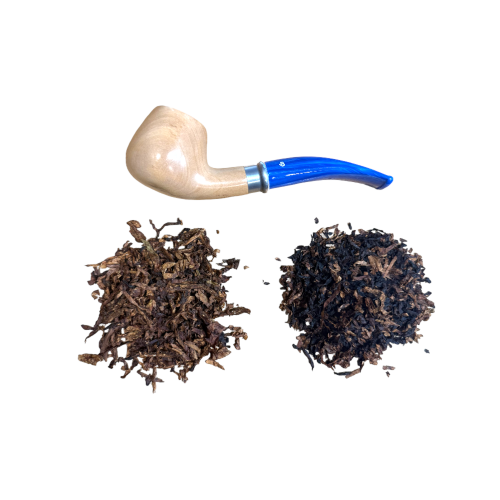 Charatans Retired Rarities Pipe Tobacco Sampler - Olive Brog Pipe & 2 x 10g