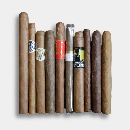 FLASH SALE - Christmas Countdown Quick Puff Cigar Sampler - 10 Cigars