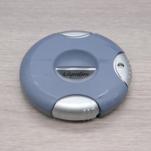 Cigarism Round G10 Semi-Automatic V-Cut Cigar Cutter - Grey (End of Line)