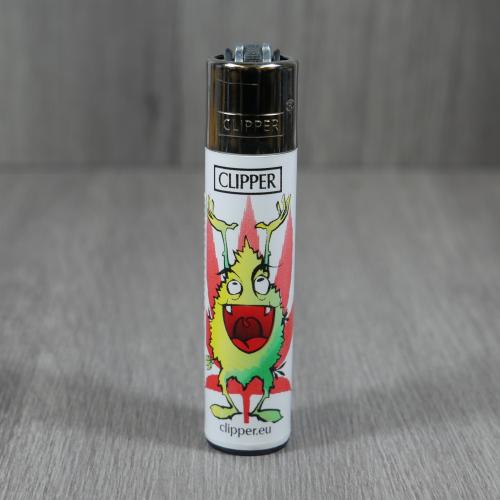 Clipper Lighter Leaves Faces - 1 Lucky Dip Design