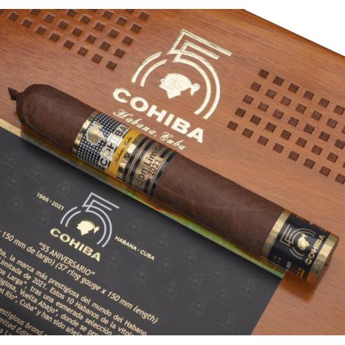 Cohiba 55th Aniversario Cigar (2021 Limited Edition) - 1 Single Cigar