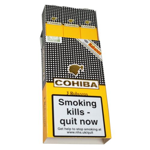 Cohiba Robustos Cigar - Pack of 3