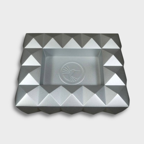 Colibri Quasar Six Finger Ashtray - Matte Silver