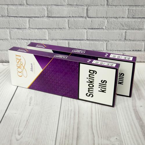 Corset Mauve Superslims - 20 Packs of 20 Cigarettes (400)