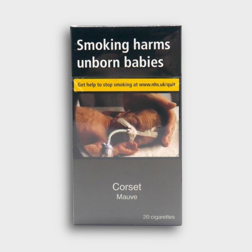 Corset Mauve Superslims - 10 Packs of 20 Cigarettes (200)