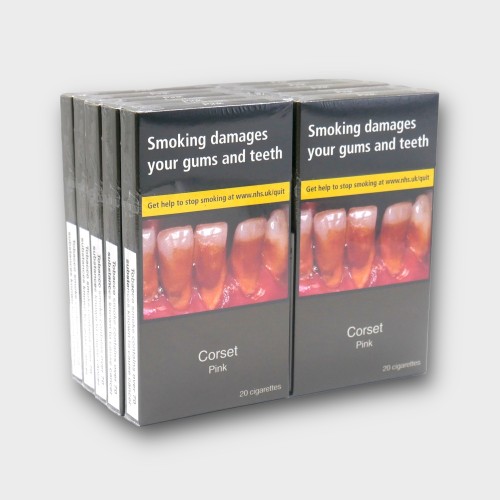 Corset Pink Superslims - 10 Packs of 20 Cigarettes (200)