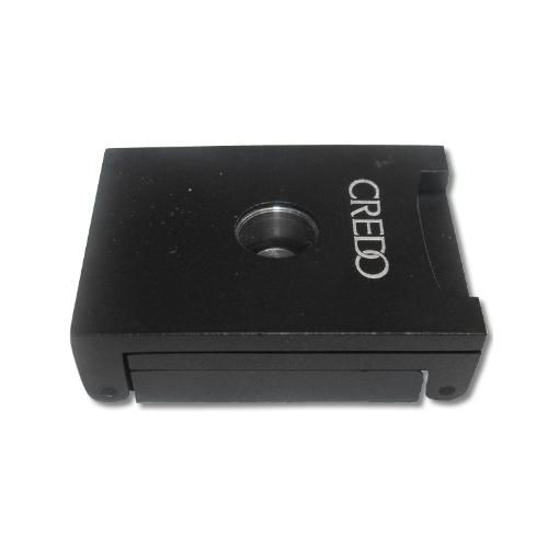 Credo 3 in 1 Cigar Punch Cutter - Square - Black
